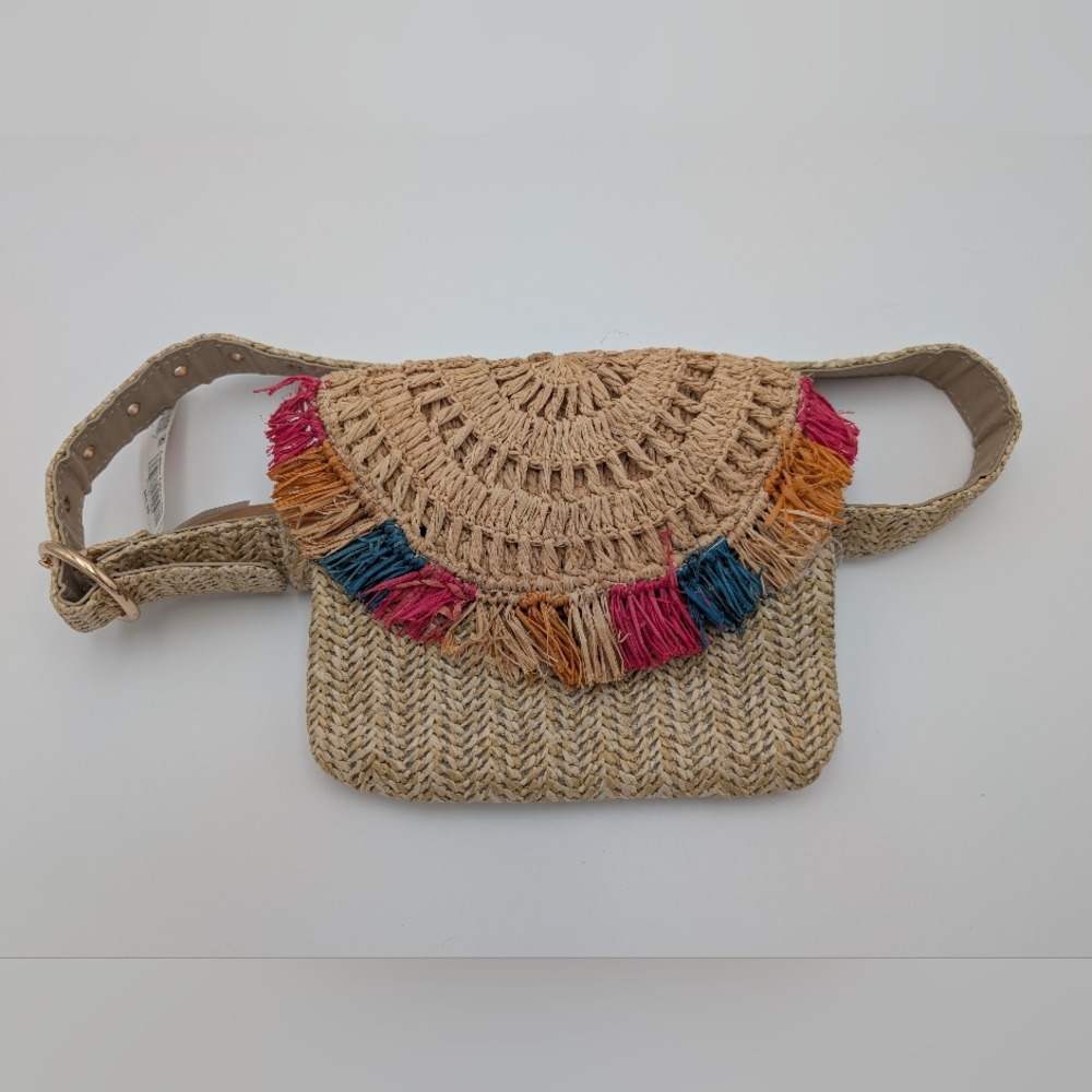 Boho Woven Women's Belt Bag